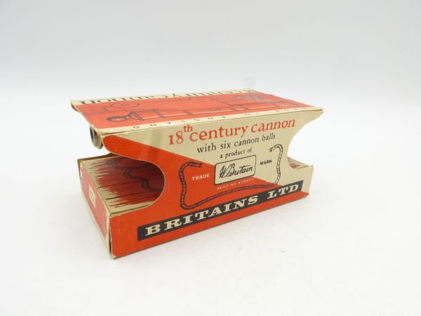 Britains 18th Century Cannon, No. 9721 - orig. packaging, top condition