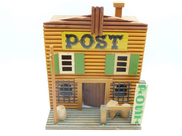 Demusa / Vero Postgebäude mit Fässern + Kiste - guter Zustand, s. Fotos