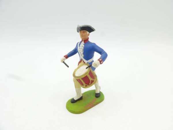 Preiser 7 cm Prussians: drummer marching, No. 9154 - top condition