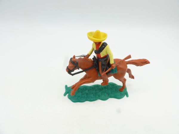 Timpo Toys Mexican riding with pistol + rifle