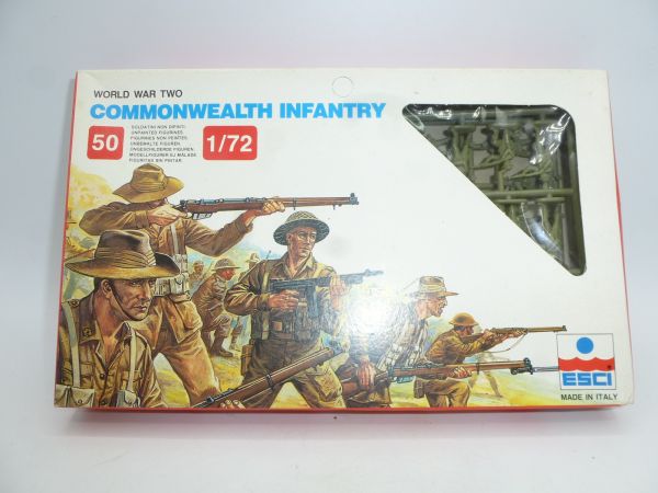 Esci 1:72 Commonwealth Infantry, No. 231 - orig. packaging, on cast