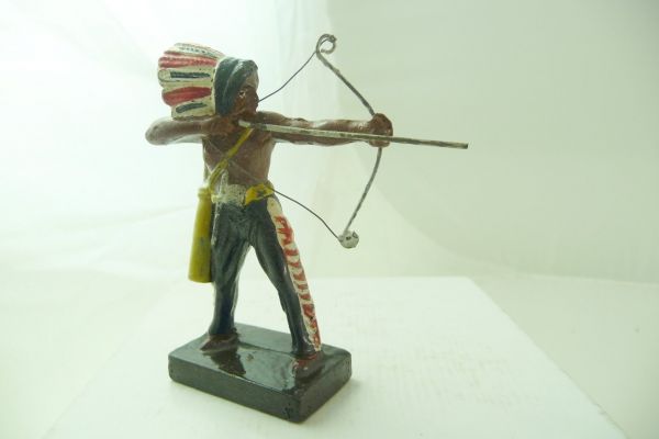 Leyla Indianer stehend mit Bogen (ohne Pfeil) - sehr guter Zustand