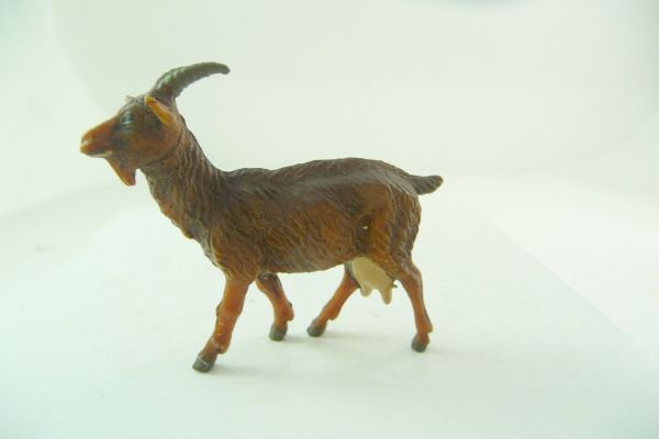 Preiser Goat standing, No. 3816, brown - very good condition