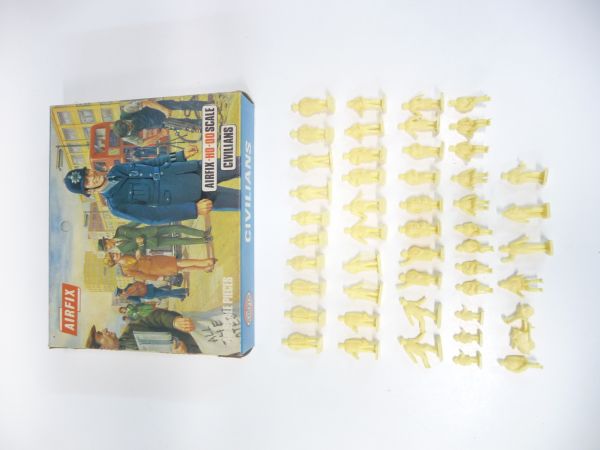 Airfix 1:72 Civilians S6 - orig. packaging, old box, figures loose, complete, box very good condition