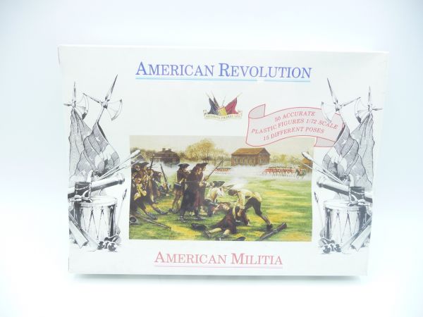 Accurate Figures 1:72 American Revolution "American Militia", No. 7201 - orig. packaging, sealed