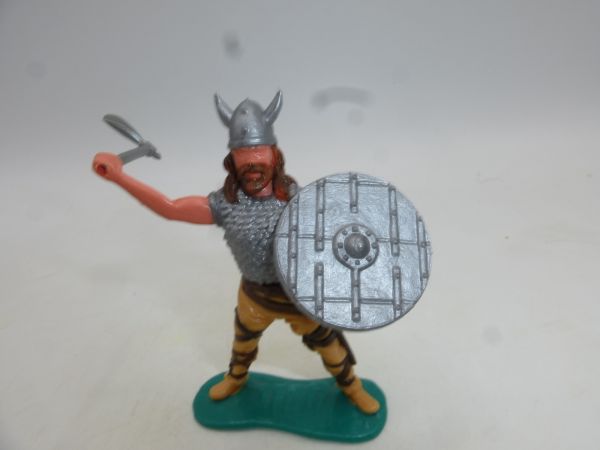 Timpo Toys Viking with battle axe + shield (silver)