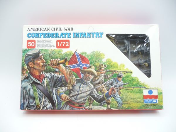 Esci 1:72 American Civil War: Confederate Infantry, Nr. 223 - Teile am Guss