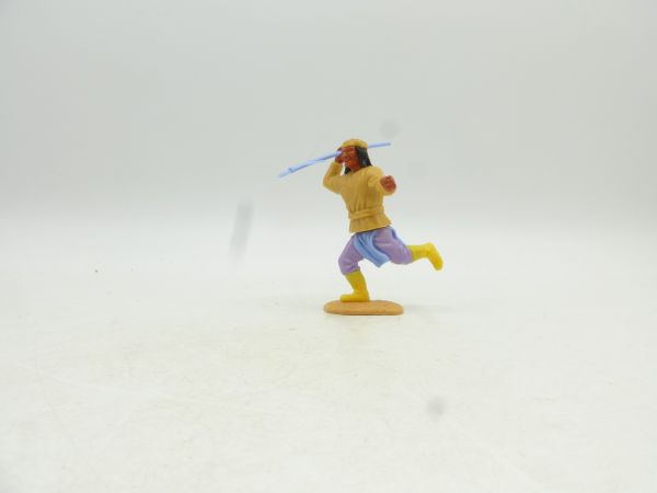 Timpo Toys Apache laufend, beige mit Speer