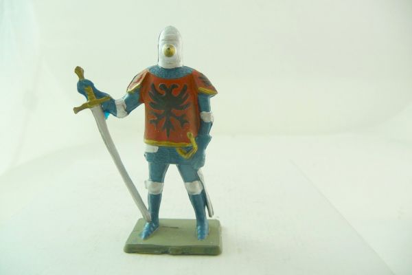 Starlux Knight with long-sword, No. 6054 - great colouring
