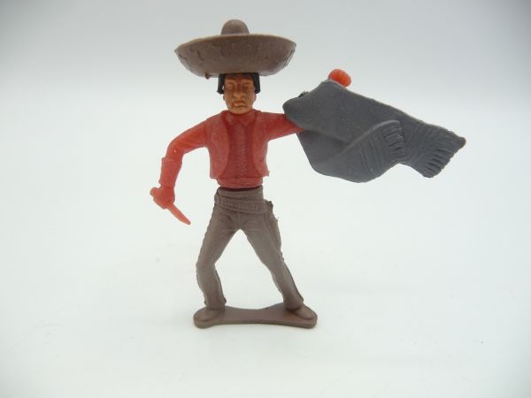 Mexikaner Steckfigur mit Poncho (6-teilig) - tolle Figur