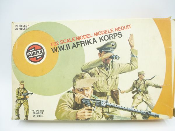 Airfix 1:32 WW II Afrika Korps, No. 51457-0 - orig. packaging, complete