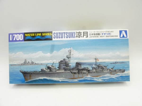 Aoshima 1:700 Suzutsuki Japanese Navy Destroyer, No. 441