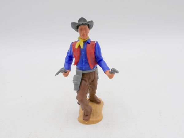 Timpo Toys Cowboy with 2 pistols - rare colour