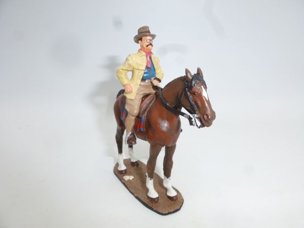 del Prado Teddy Roosevelt on horseback - rare figure