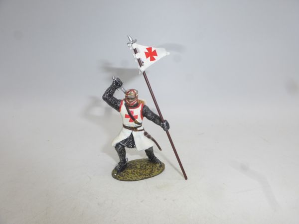 Hobby & Work Crusader with flag + sword