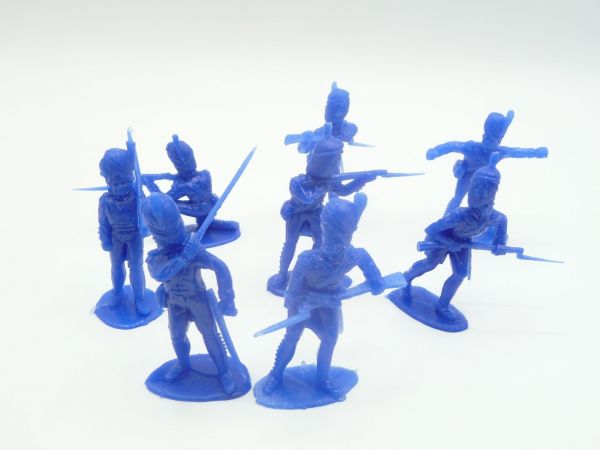 Timpo Toys Action Figuren, 8 x Französische Infanterie