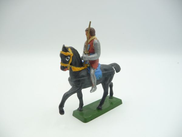 Starlux Knight "luxe spéciale series": Knight on horseback, sword in front of the body