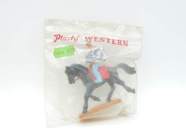 Plasty Union Army soldier riding, firing rifle - brand new in original sales bag