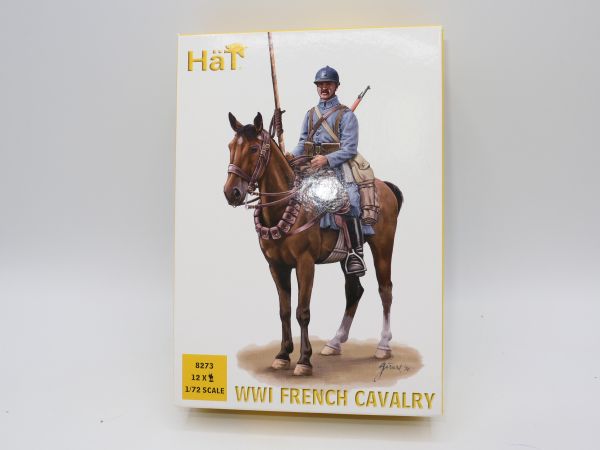 HäT 1:72 WW I French Cavalry, No. 8273 - orig. packaging, on cast