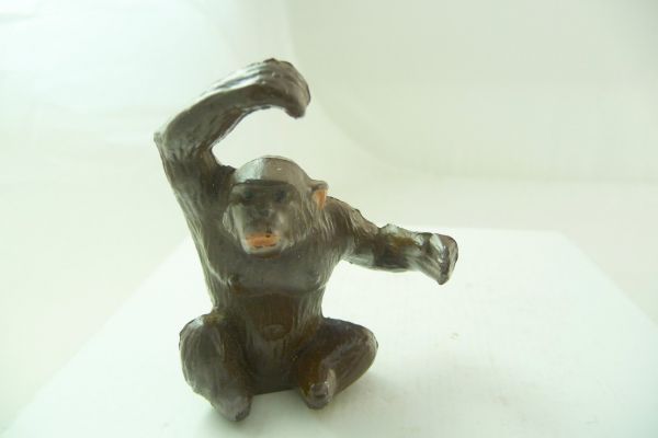 Reisler Gorilla, Arm hoch - tolle Bemalung, sehr guter Zustand