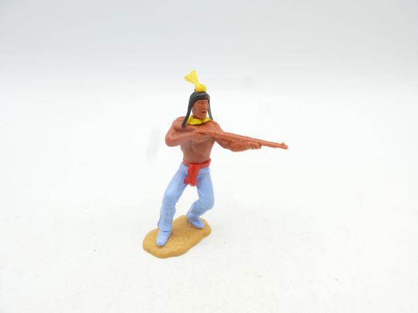 Timpo Toys Indian standing, shooting rifle