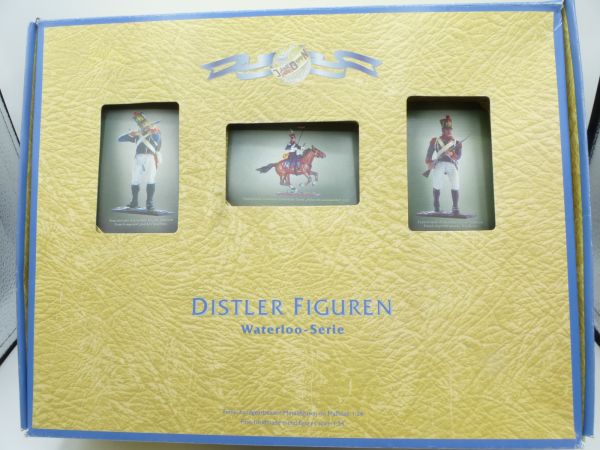 Distler Starter Set II French Army, 2 foot figures + 1 rider - orig. packaging