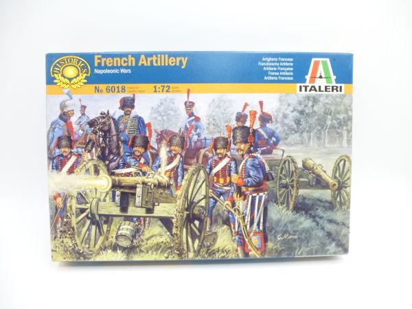 Italeri 1:72 French Artillery, Nr. 6018 - OVP