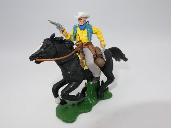 Britains Swoppets Cowboy riding with pistol