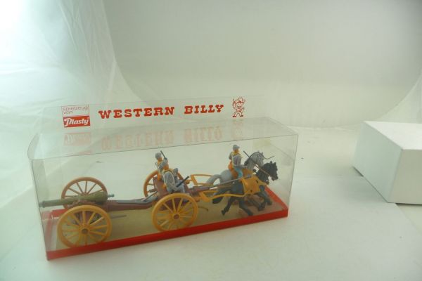 Plasty Confederate Army gun carriage - orig. packaging, brand new (unopened)