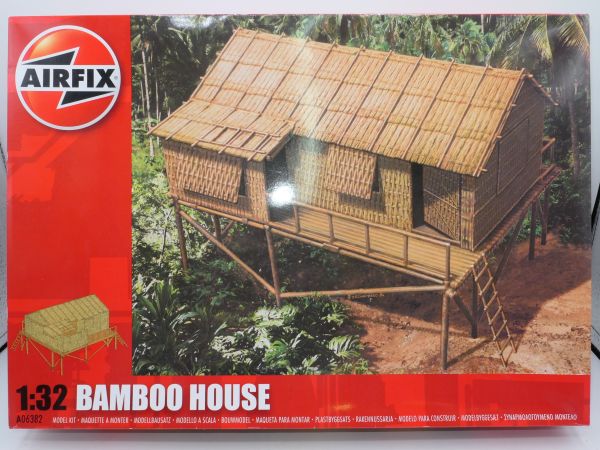 Airfix 1:32 Bamboo House, Nr. AO 6382 - OVP, versiegelte Box