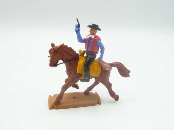 Plasty Cowboy riding with pistol + purse