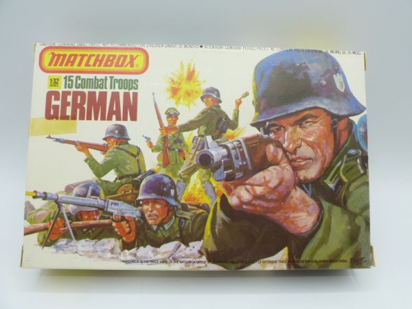 Matchbox 1:32 German Combat Troops, P-6001 - OVP, Top-Zustand, ladenneu