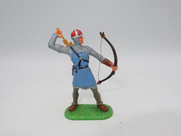 Elastolin 7 cm Norman archer taking arrows, no. 8642