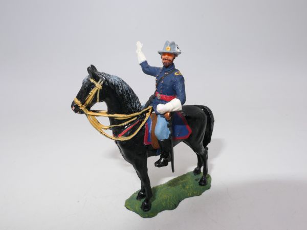 Northerner, officer on horseback, hand up - great 4 cm modification