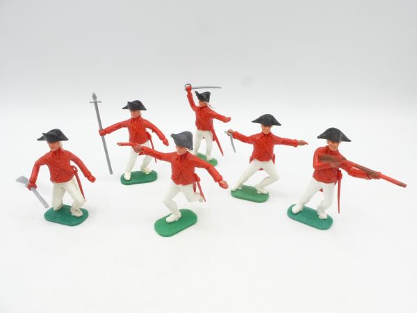 Timpo Toys War of Independence: Set of Englishmen (6 figures)