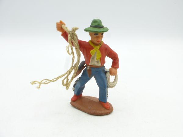 Cowboy standing with lasso (material soft) - rare