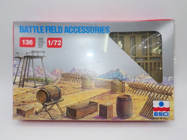 Esci 1:72 Battlefield Accessories, No. 216 - orig. packaging, shrink-wrapped