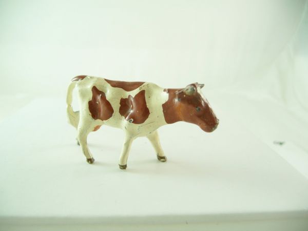 Merten Metall Cow standing, white/brown (suitable for 4 cm figure series)