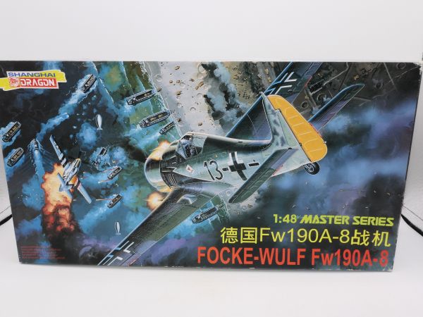 Dragon 1:48 Master Series: Focke Wulf Fw 190A-8, Nr. 5502 - OVP, am Guss