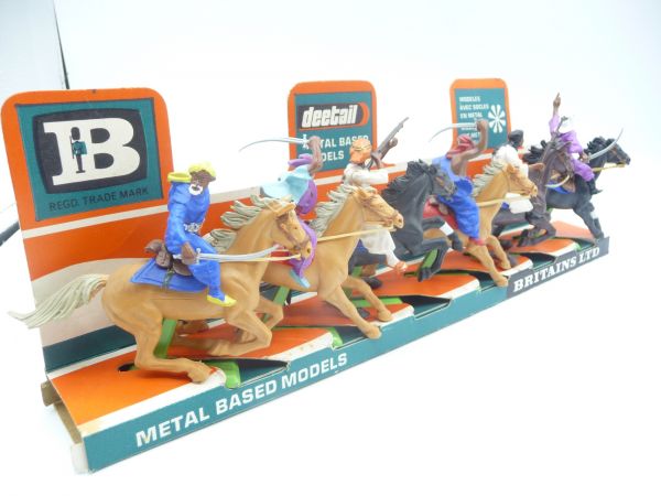Britains Deetail 6 Arabs on horseback - brand new, on sales display