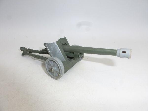 Britains Deetail German Field Gun 1st version (olive) - rare