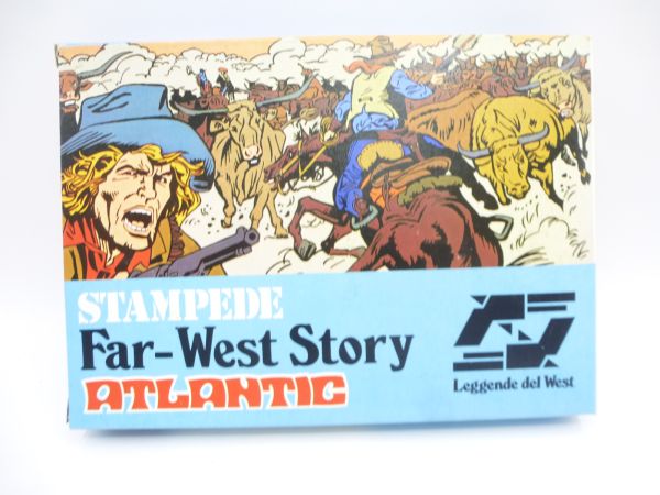 Atlantic 1:72 Far-West-Story, Stampede, No. 1113 - orig. packaging, on cast
