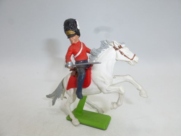 Britains Deetail Waterloo Soldat, Engländer zu Pferd, Säbel seitlich