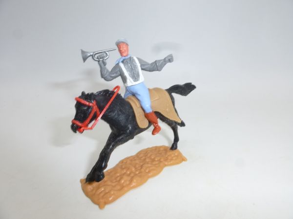 Timpo Toys Southerner 2nd version riding with trumpet