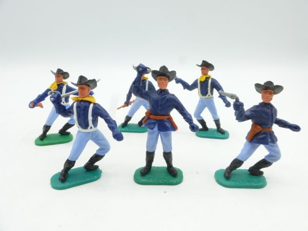 Timpo Toys Union Army Soldiers on foot (6 figures) - nice set