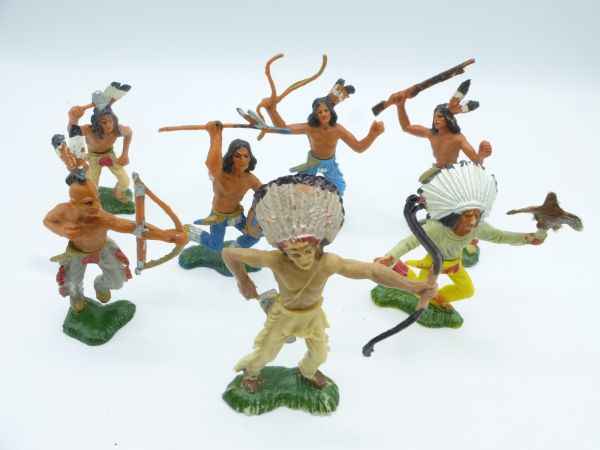 Nardi Tolle Gruppe Indianer (7 Figuren)