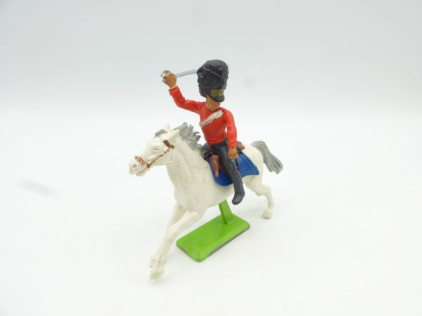 Britains Deetail Waterloo, Englishman riding, striking sabre from above