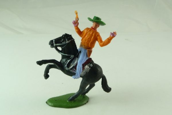 Charbens Cowboy mounted, firing with pistol
