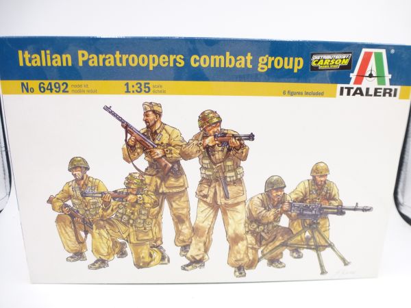 Italeri 1:35 Italian Paratroopers combat group, No. 6492