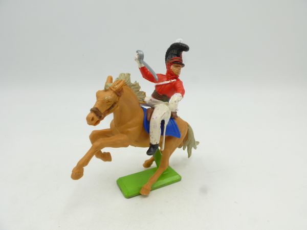 Britains Deetail Englishman on horseback, thrusting with sabre